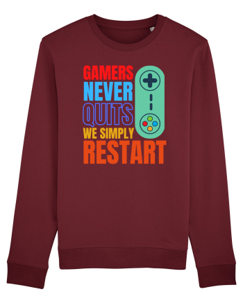 Gamers never quits Burgundy