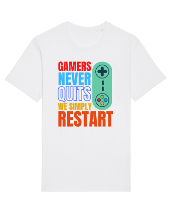 Gamers never quits White