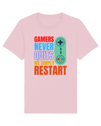 Gamers never quits Cotton Pink