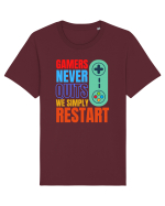 Gamers never quits Tricou mânecă scurtă Unisex Rocker