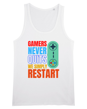 Gamers never quits White