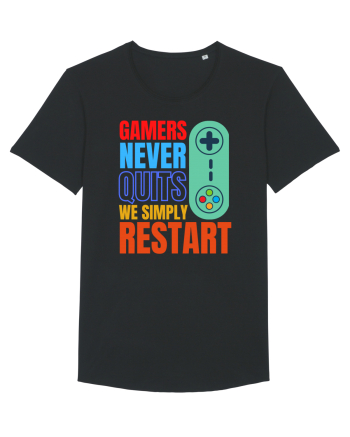 Gamers never quits Black