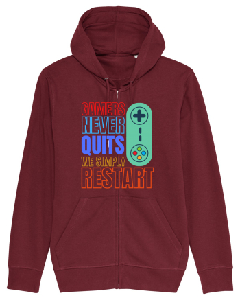 Gamers never quits Burgundy