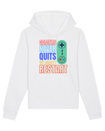 Gamers never quits White