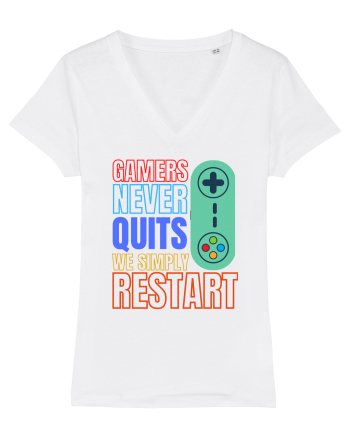 Gamers never quits White