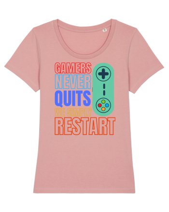 Gamers never quits Canyon Pink