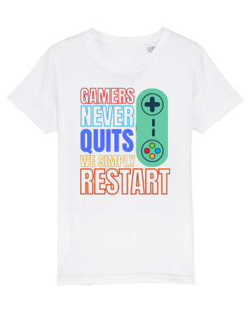 Gamers never quits White