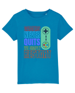 Gamers never quits Tricou mânecă scurtă  Copii Mini Creator