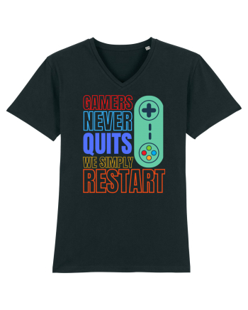 Gamers never quits Black