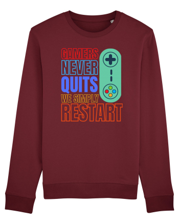 Gamers never quits Burgundy