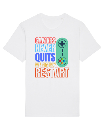 Gamers never quits White