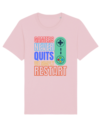 Gamers never quits Cotton Pink