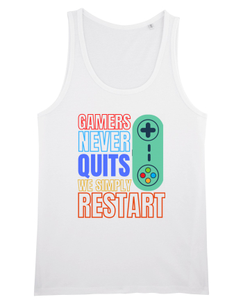 Gamers never quits White