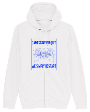 Gamers never quits White