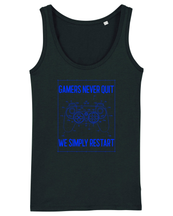 Gamers never quits Black
