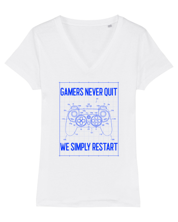 Gamers never quits White