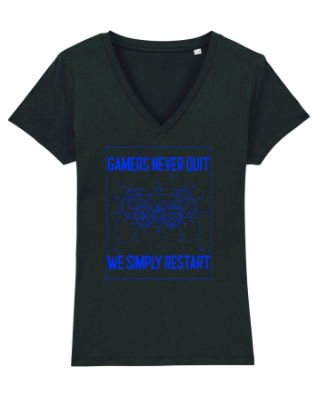 Gamers never quits Black