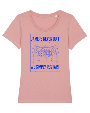 Gamers never quits Canyon Pink