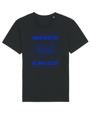 Gamers never quits Black