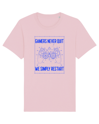 Gamers never quits Cotton Pink