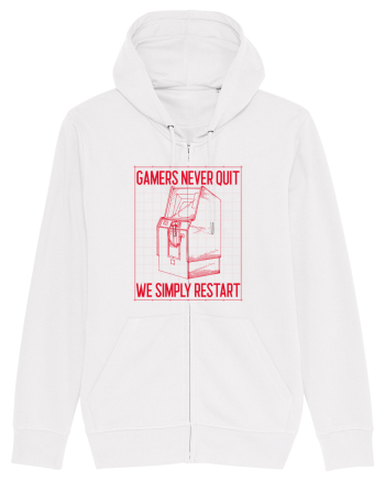 Gamers never quits White