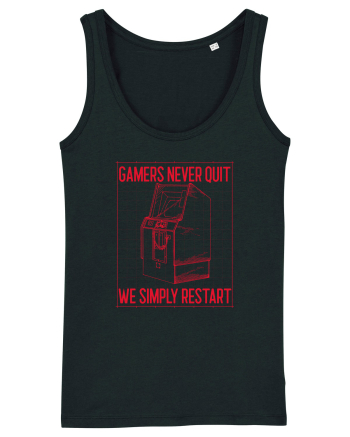 Gamers never quits Black