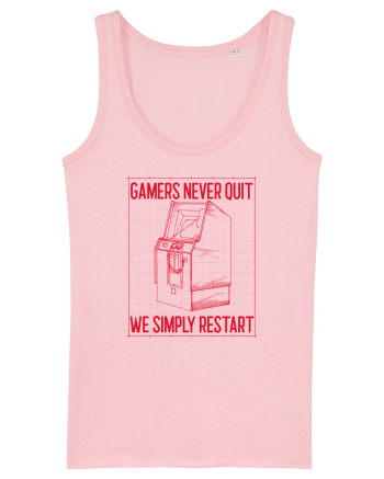 Gamers never quits Cotton Pink