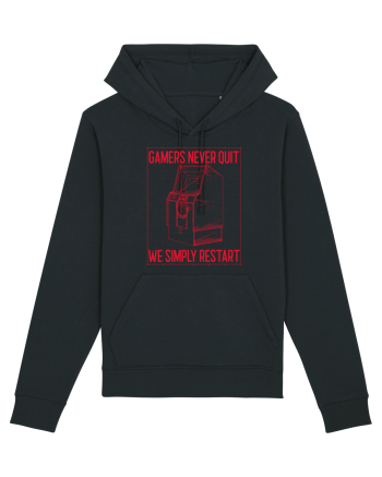 Gamers never quits Black