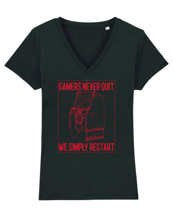 Gamers never quits Black
