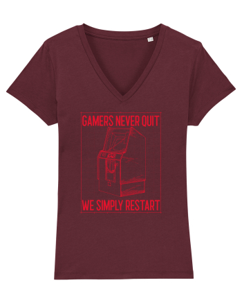 Gamers never quits Burgundy