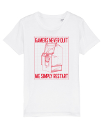 Gamers never quits Tricou mânecă scurtă  Copii Mini Creator
