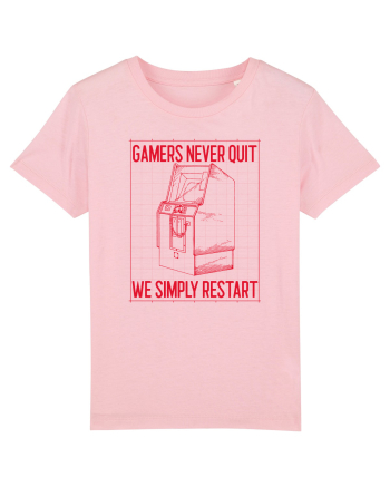 Gamers never quits Cotton Pink