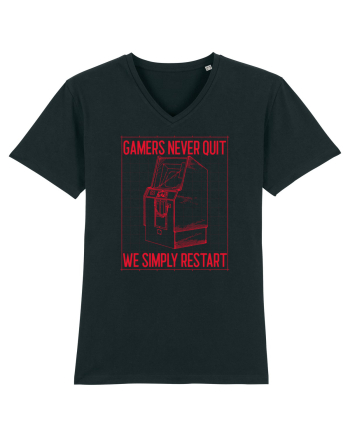 Gamers never quits Black