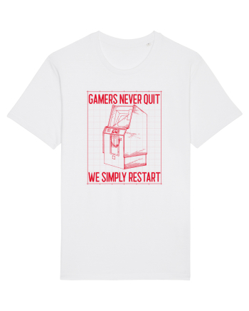 Gamers never quits White