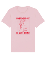 Gamers never quits Tricou mânecă scurtă Unisex Rocker