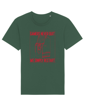 Gamers never quits Bottle Green