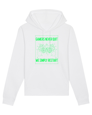 Gamers never quits White
