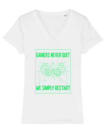 Gamers never quits White