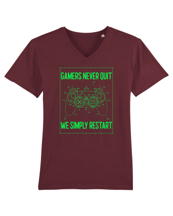 Gamers never quits Burgundy