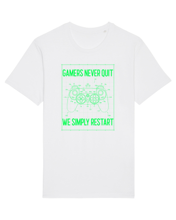 Gamers never quits White