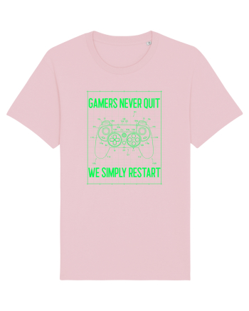 Gamers never quits Cotton Pink