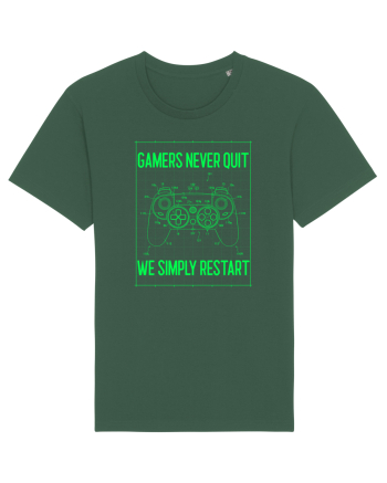 Gamers never quits Bottle Green