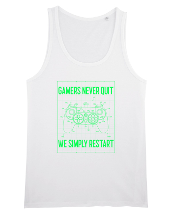 Gamers never quits White