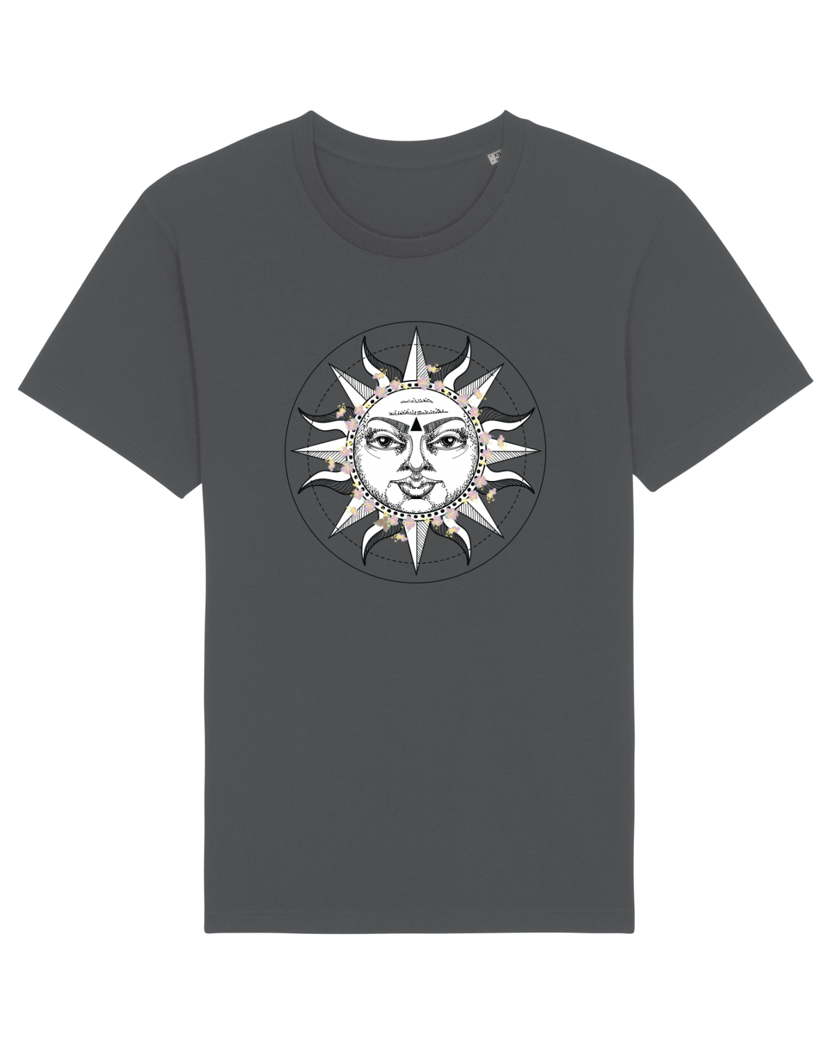 Tricou mânecă scurtă Unisex Rocker Anthracite