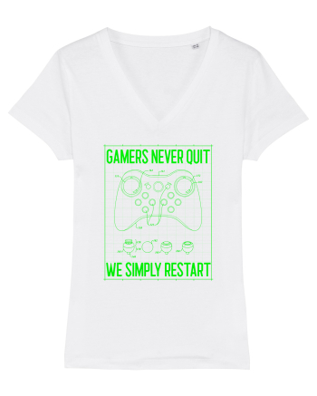 Gamers never quits White