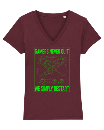 Gamers never quits Burgundy