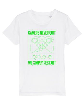 Gamers never quits White