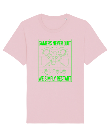 Gamers never quits Cotton Pink