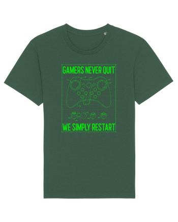 Gamers never quits Bottle Green