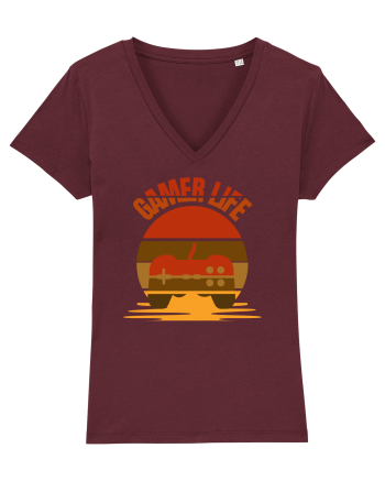 Gamer Life Burgundy